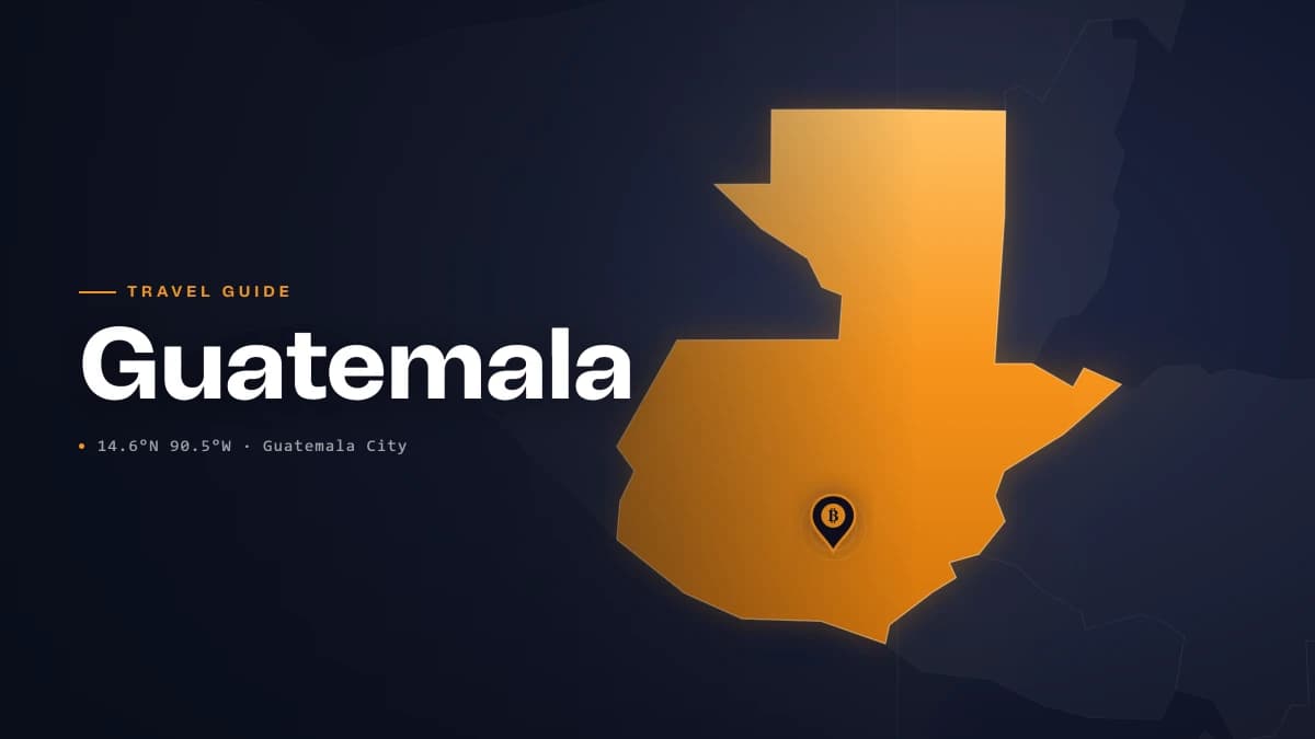 Book Your Stay in Guatemala with Bitcoin